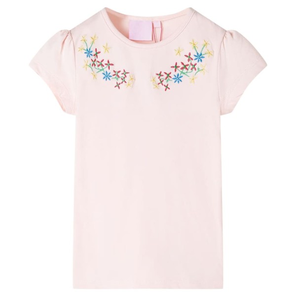 Children's T-shirt, light pink, 116 size