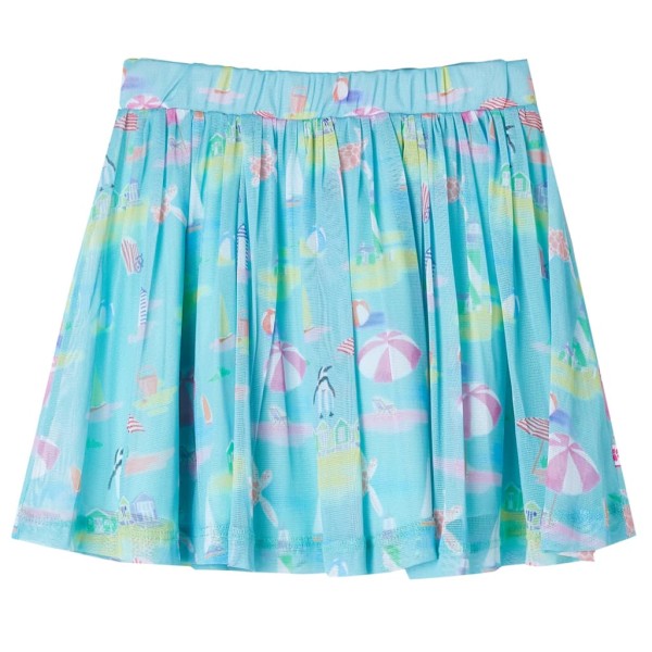 Children's crested skirt, light olive color, 140 size