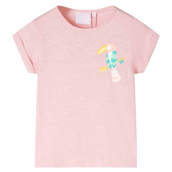 Children's T-shirt, light pink, 116 size