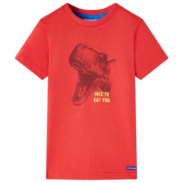 Children's T-shirt, red, 104 size