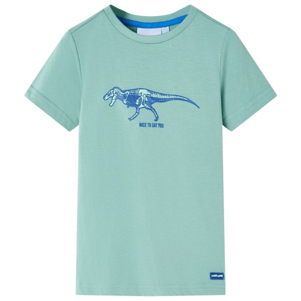 Children's T-shirt, light chaki colors, 140 size