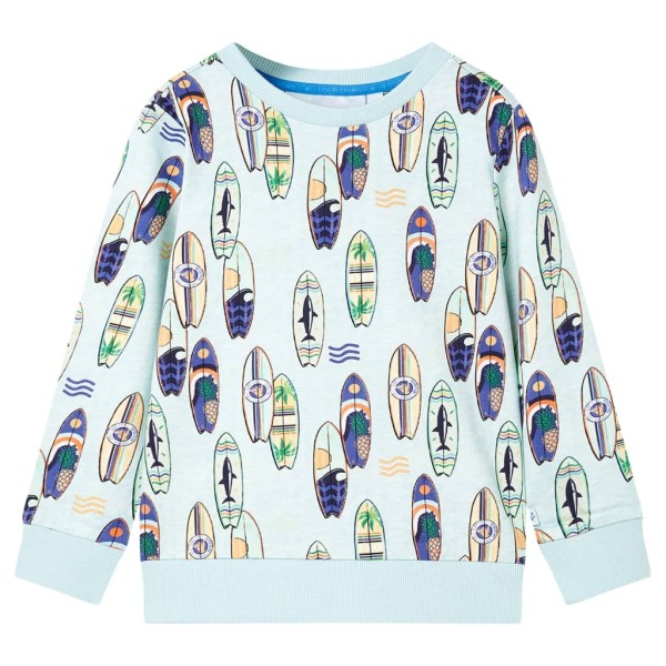 Children's sweater, blue color mixture, 128 size