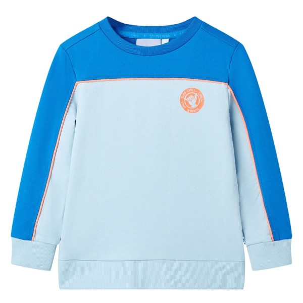 Children's sweater, bright and light blue, 116 size