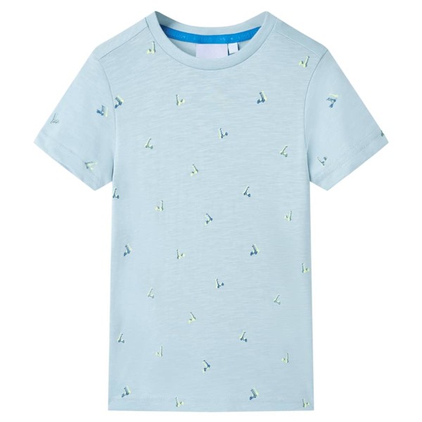 Children's T-shirt, light blue, 104 size