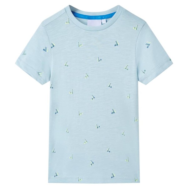 Children's T-shirt, light blue, 140 size