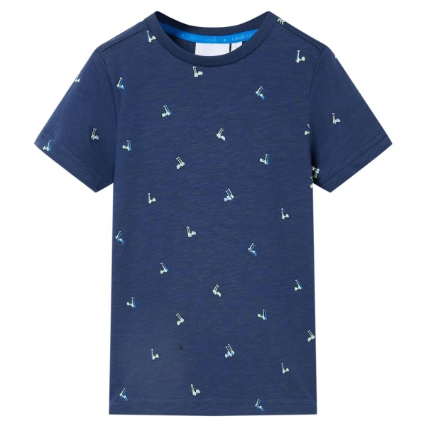 Children T-shirts, dark blue, 92 size