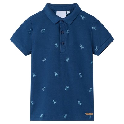 Polo shirt, dark blue, 104...