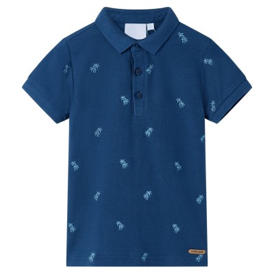 Polo shirt, dark blue, 140...