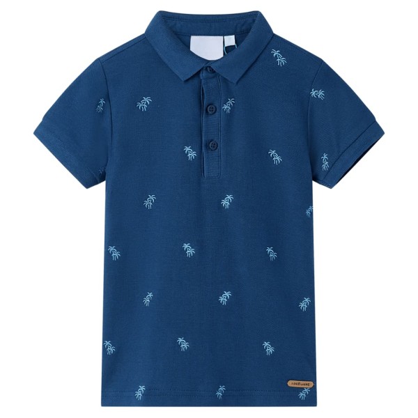 Polo shirt, dark blue, 140 size