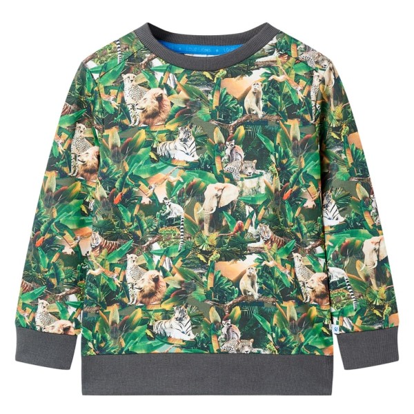 Children's sweater, aged gasoline color, 116 size