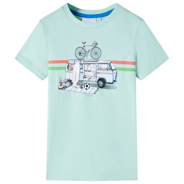 Children's T-shirt, light mint, 104 size