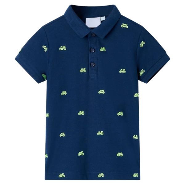 Polo shirt, dark blue, 104 size