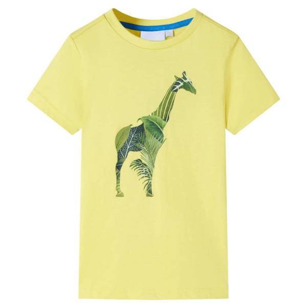 Children's T-shirt, yellow, 92 size