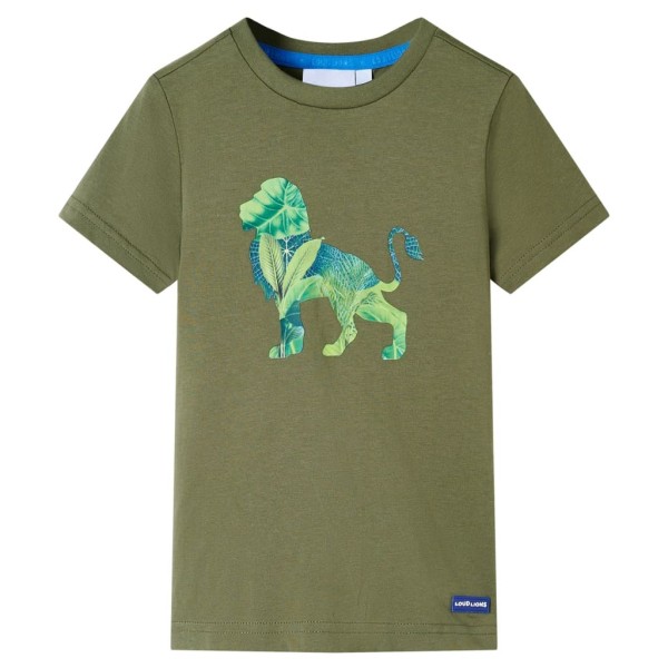 Children's T-shirt, chaki colors, 116 size
