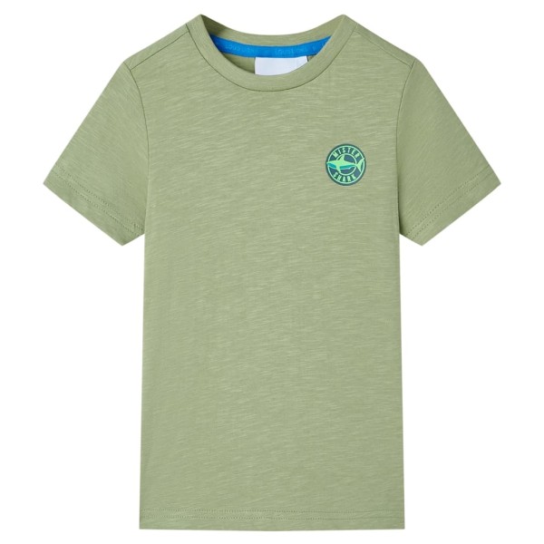Children's shirt, light chaki colors, 128 size
