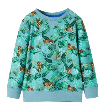 Baby sweater, green color...