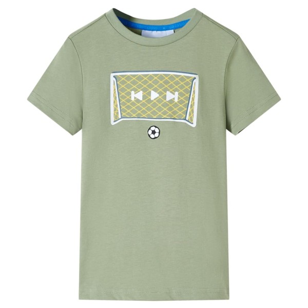 Children's T-shirt, light chaki colors, 116 size