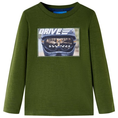 Children's shirt with long...