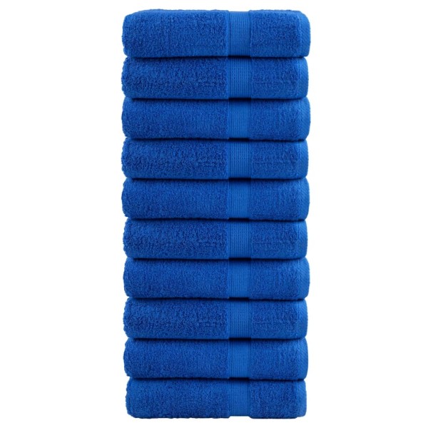 Shower towels, SOLUND, 10pcs., blue, 70x140cm, 600g / m ²