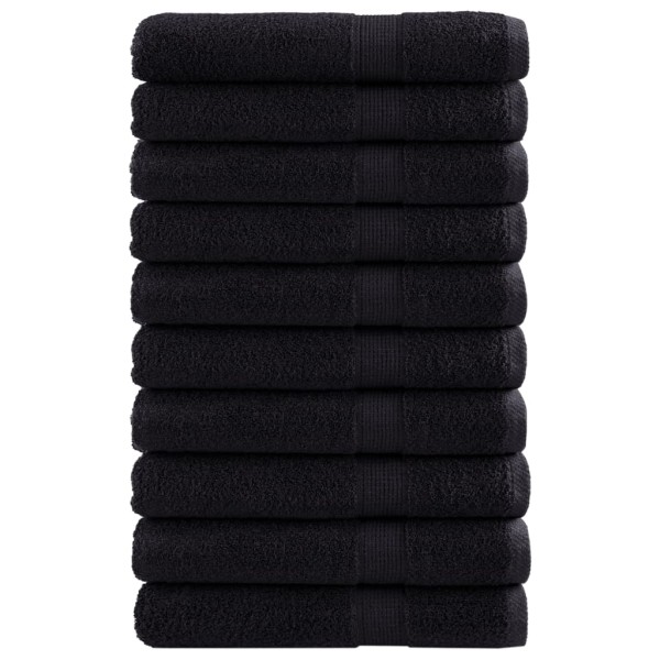 Sauna towels SOLUND, 10pcs., black, 80x200cm, 600g / m ²