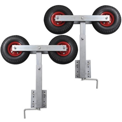 Boat trailer double support...
