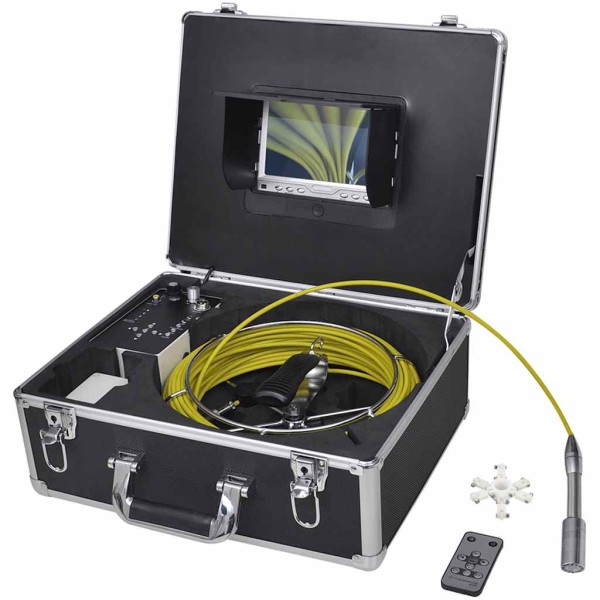 Pipe survey camera, 30m, with read-only view