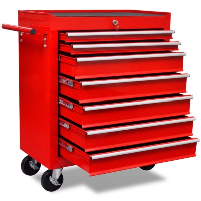 Red Tool Trolley Workshop...