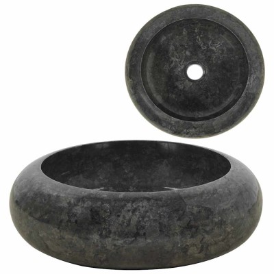 Kriauklė, juoda, 40x12cm,...
