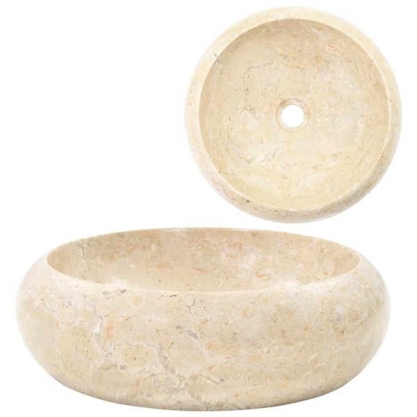 Appetizer, creamy color, 40x12cm, marble