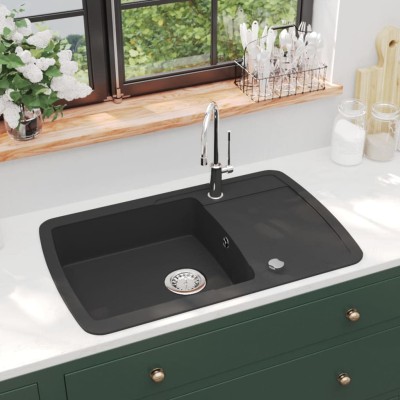 Kitchen sink, black,...