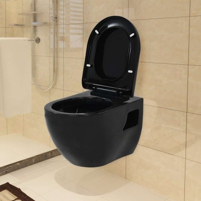 Suspended ceramic toilet,...