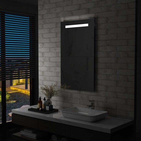 Wall Bathroom mirror with LED, 60x100cm