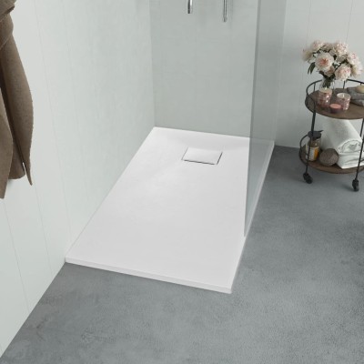 Shower tray, white, 100x70...