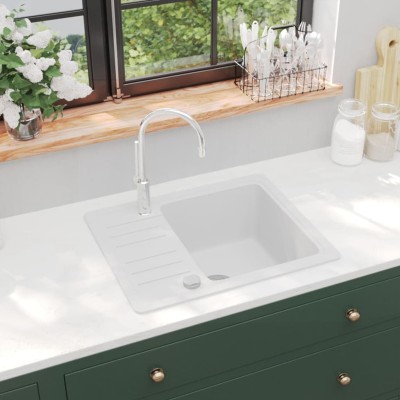 Kitchen, white, granite,...