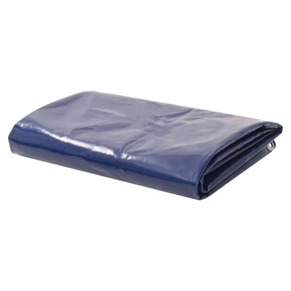 Flat, blue, 650 g / m ², 1.5x20 m