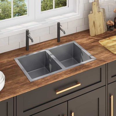 Kitchen, stainless steel,...