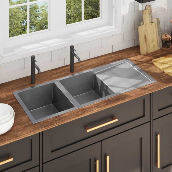 Kitchen, stainless steel, handmade