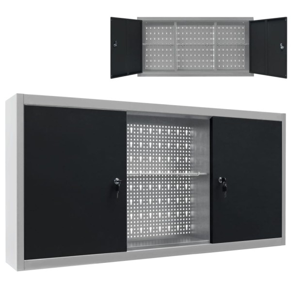 Near the wall. mont. tool. spint., grey / black.