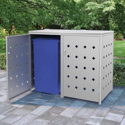 Double wheel container...