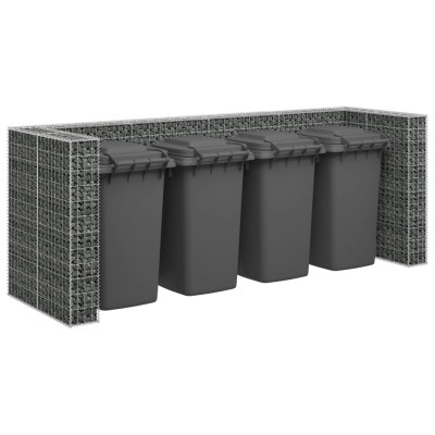 Gabion wall for containers,...