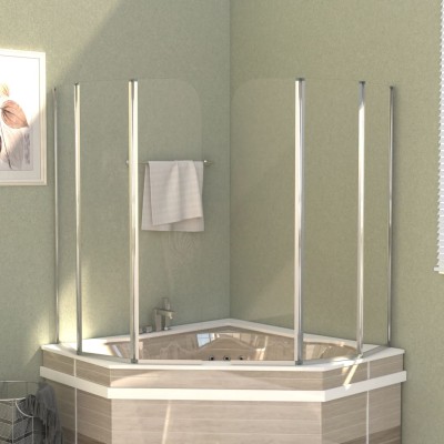 Bathroom partition, 2pcs.,...