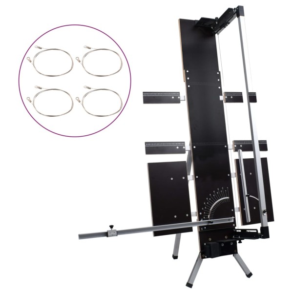 Polo cutting machine with aluminum legs, 200W