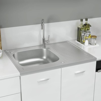 Kitchen with tray, silver,...