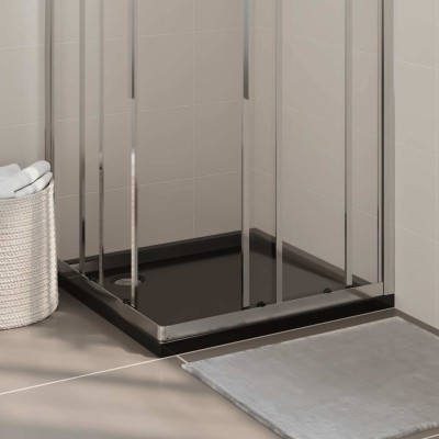 Shower tray, black,...