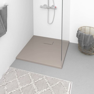 Shower tray, brown,...