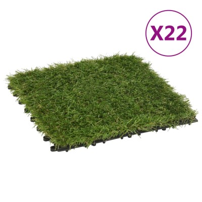 Artificial grass tiles,...