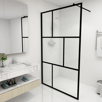Shower with tempered glass,...