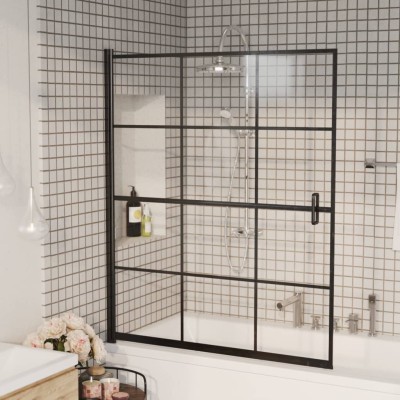 Shower partition, black,...
