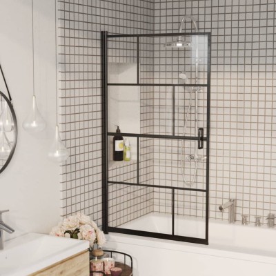 Shower partition, black,...