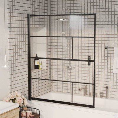 Shower partition, black,...